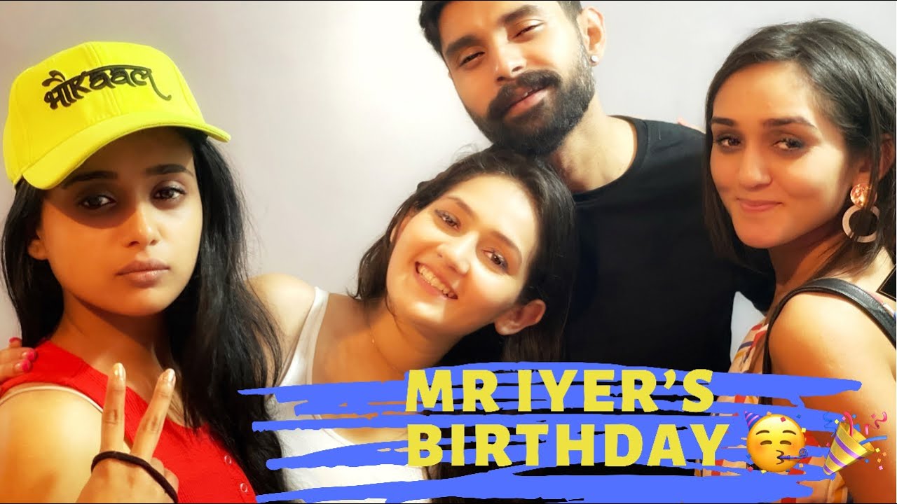 Radhika #simar celebrated Mr Iyer’s Birthday with Sasural simar ka -2 team 🎉😍 #sasuralsimarka2