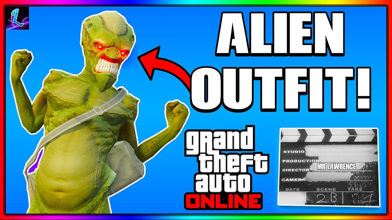 How To UNLOCK The ALIEN OUTFIT In GTA 5 Online! (All Movie Prop Locations Guide)