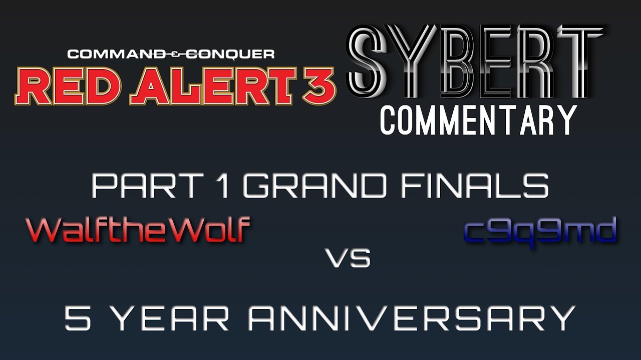 WalftheWolf[A] vs c9q9md[A] - P1 5 Year 1v1 Finals Bo7 - Red Alert 3
