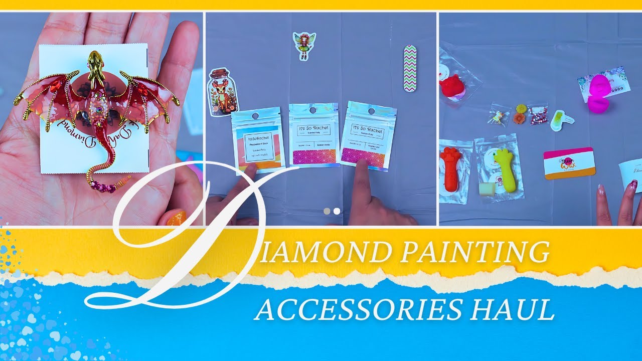 Diamond Painting Accessories Haul | Small Shop Love: Episode 7