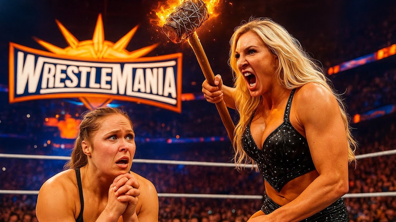 WWE 2K24 - Ronda Rousey vs Charlotte Flair🔥- Iron Man Match WrestleMania | 