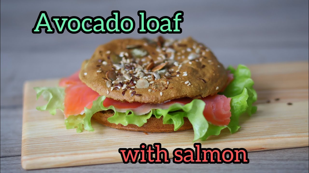 🥑 Avocado loaf  with Salmon & Cream Cheese 🥯 #projectoffood 