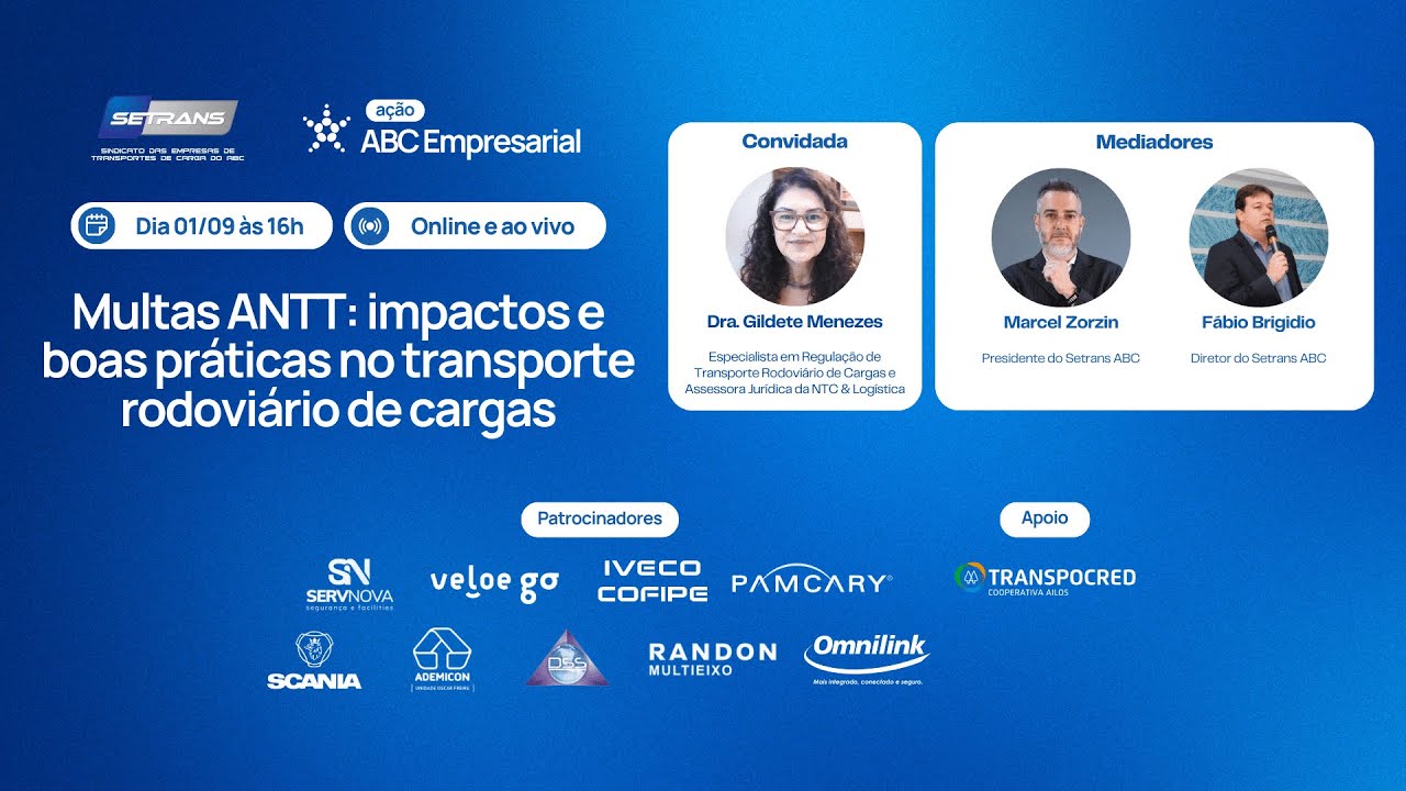 Multas ANTT: a lei na teoria e a realidade na estrada | Online e ao vivo | ABC EMPRESARIAL