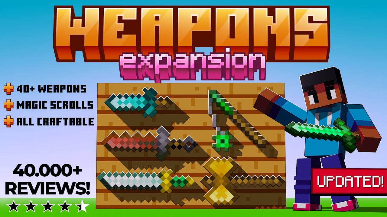 Weapons Expansion | Minecraft Marketplace - Official Trailer
