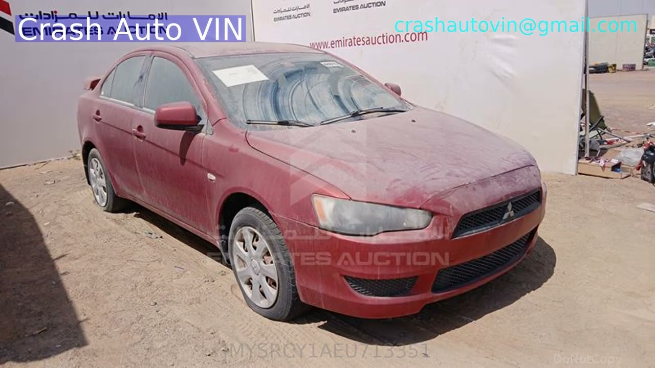 JMYSRCY1AEU713351 Mitsubishi 2014 Lancer
