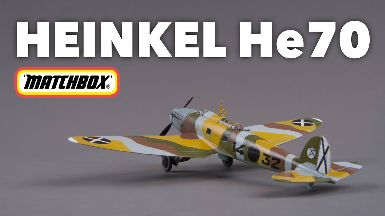 MATCHBOX CHALLENGE HEINKEL He70 - how to build it!