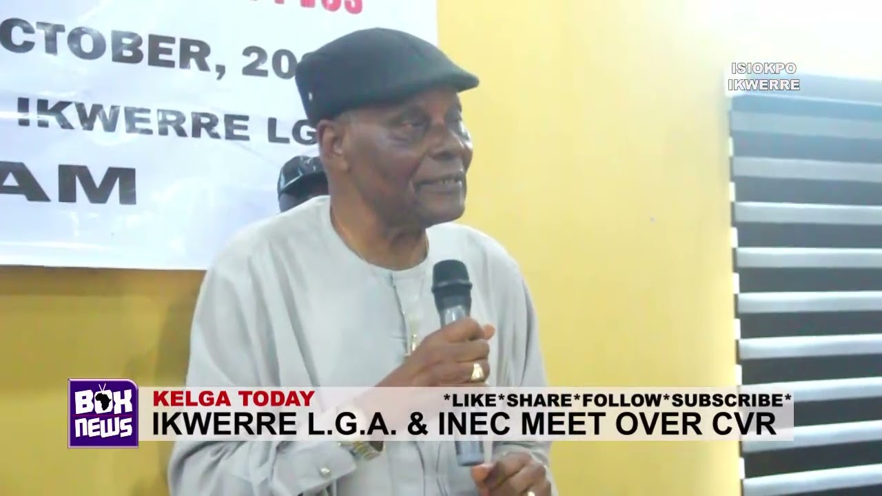 IKWERRE LGA & INEC MEET OVER CVR. 