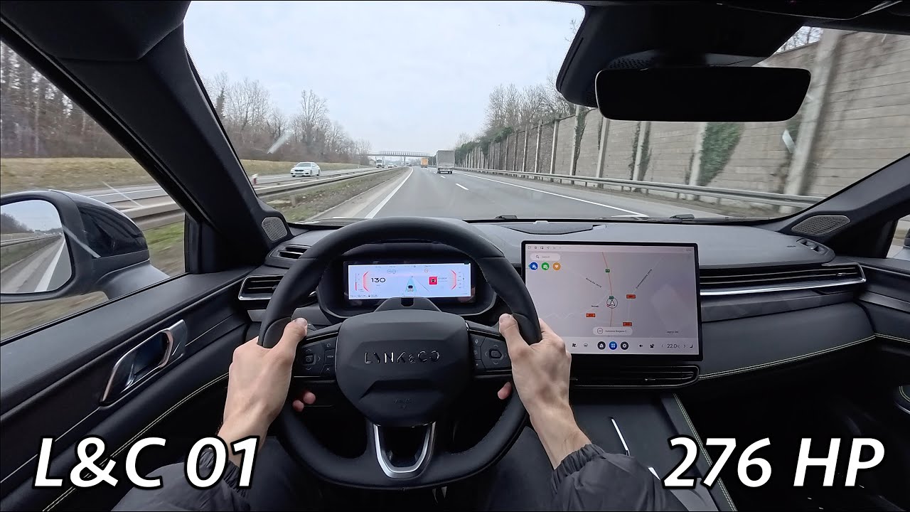 Lynk&Co 01 Facelift 2025 POV Test drive (276 HP, PHEV)