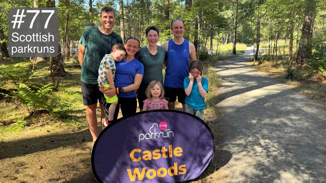 Castle Woods parkrun (Aboyne) - #77 Scottish parkruns