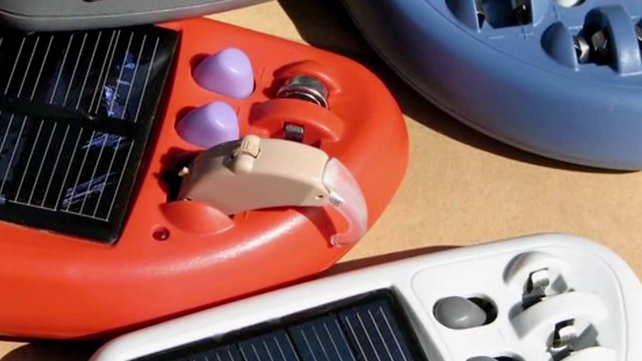 Helping the hearing impaired with solar-powered hearing aids