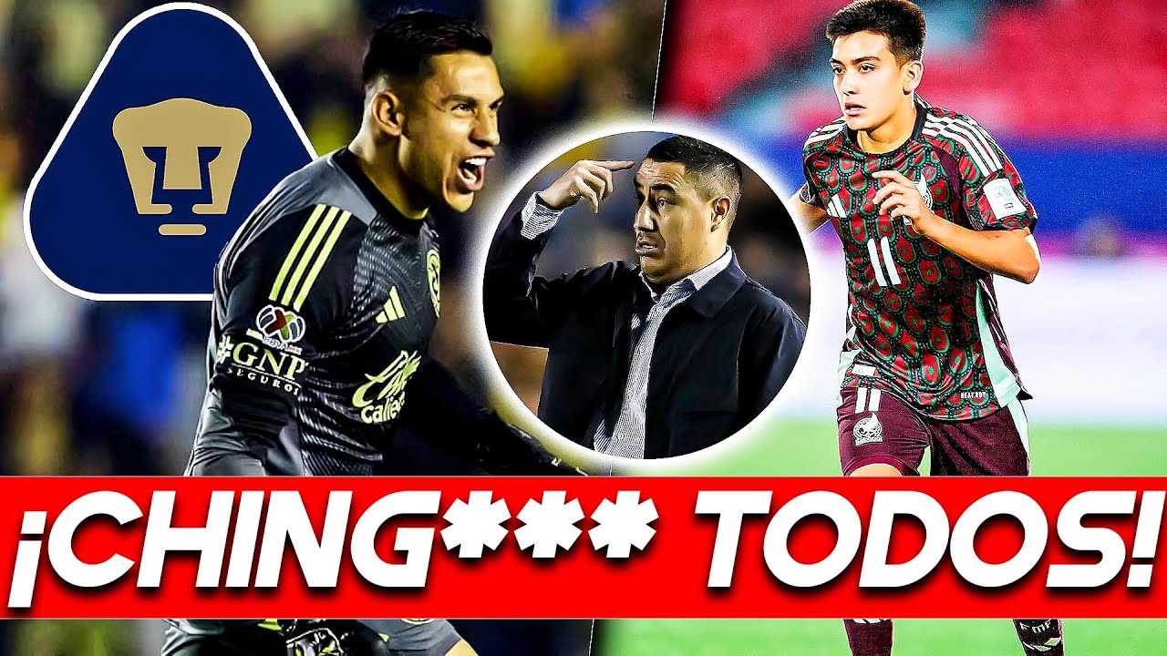 APESTOSOS PUMAS: MALAGON | RAMOS explota con.. | Chi** a su MADR3 todos: EFRIN