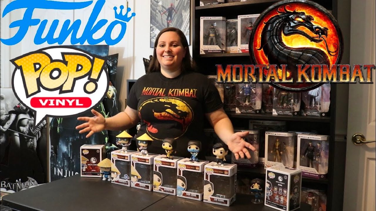 Mortal Kombat Funko Pop Collection From Gamestop! New Releases!