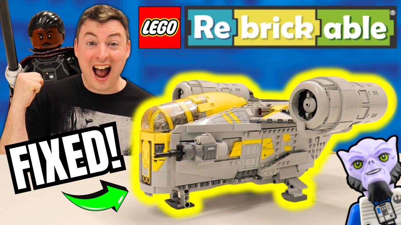 Мы ИСПРАВИЛИ НОВЫЙ LEGO Star Wars 2026 Razor Crest! (МОД 75447)