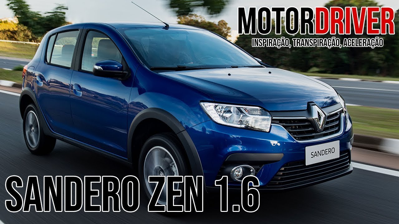 Sandero Zen - O 1.6 mais barato da linha
