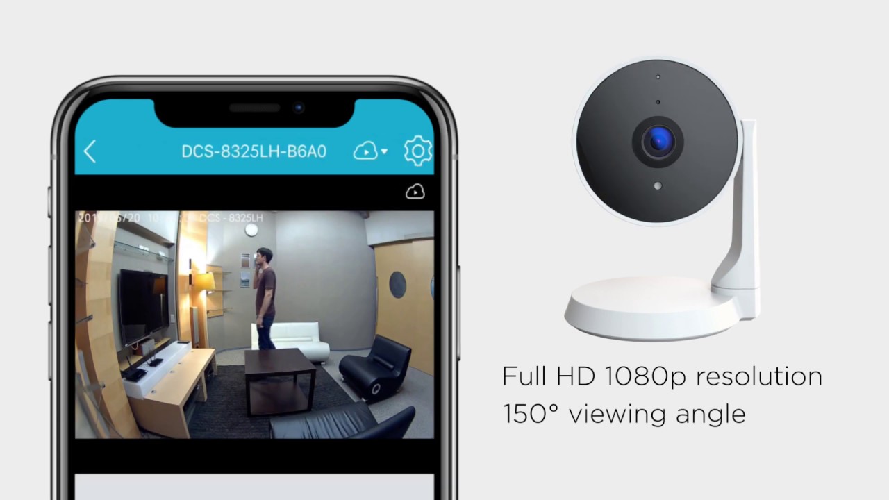 mydlink Smart Full HD Wi-Fi Camera (DCS-8325LH)