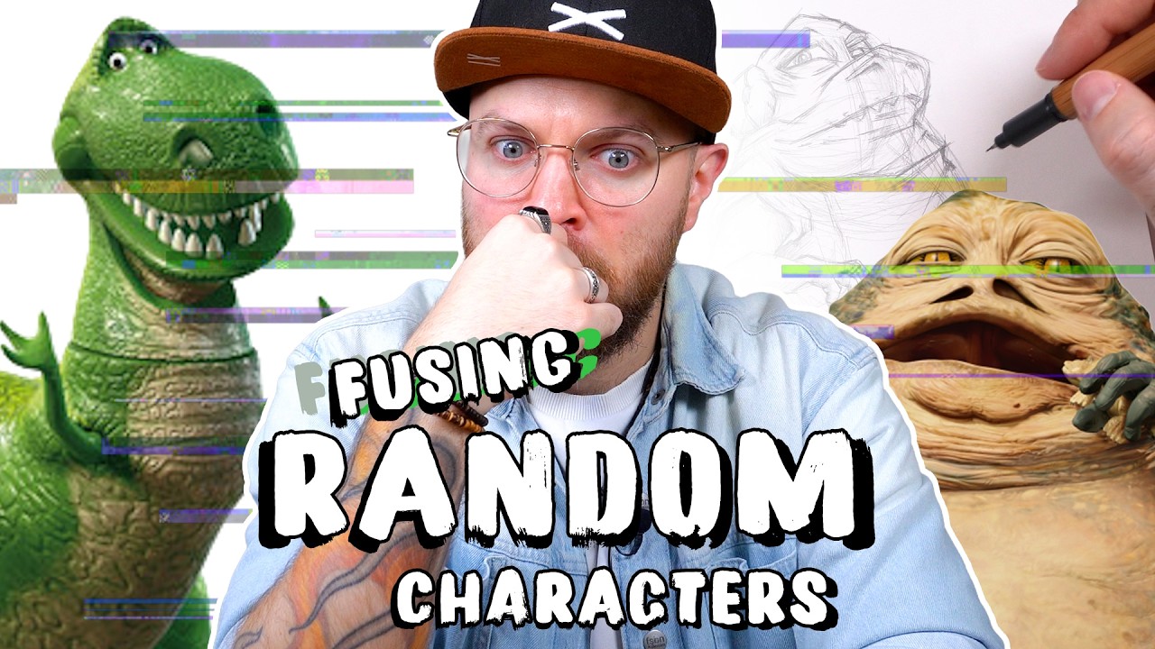 I Fused Random Cartoon Characters.... and It Got WEIRD