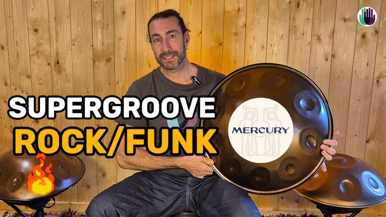 ✋SuperGroove en HANDPAN [FUNK/ROCK]🎵