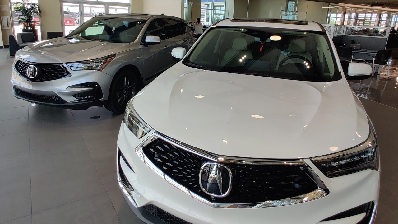 Differences between the Acura RDX A-Spec and RDX Advance
