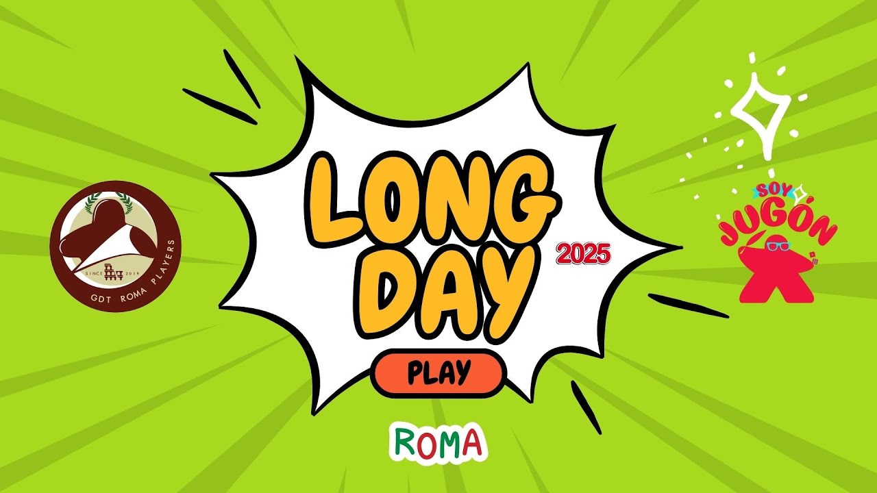 Long Day Play: Un día épico con GDT Roma Players.