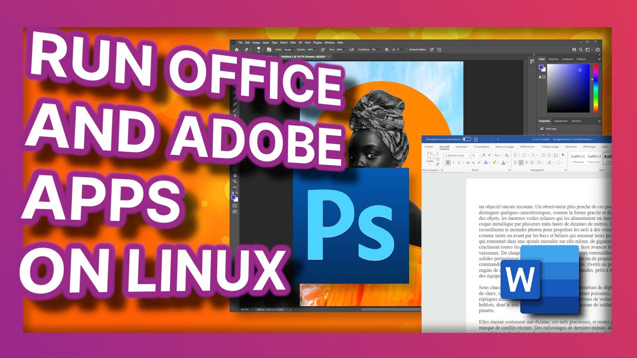 Эта штука запускает приложения OFFICE и ADOBE так, как будто они родные?