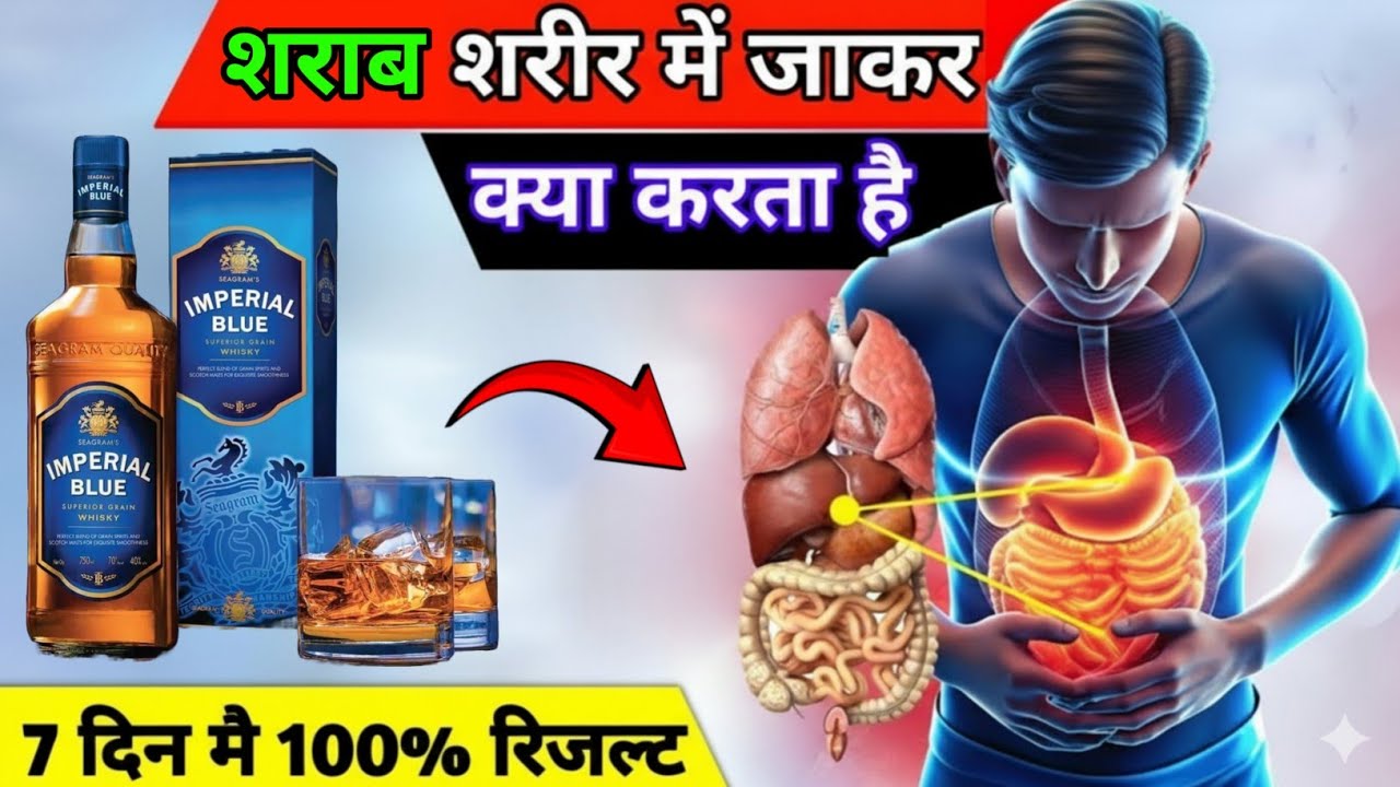 शराब पीने से शरीर पर क्या असर पड़ता है? | Effects of Alcohol on Human Body
