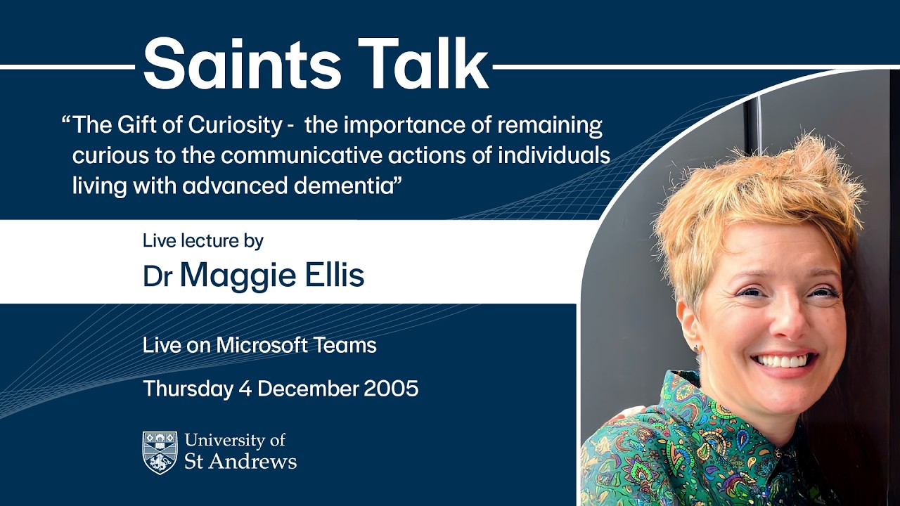 Saints Talk: The Gift of Curiosity by Dr Maggie Ellis