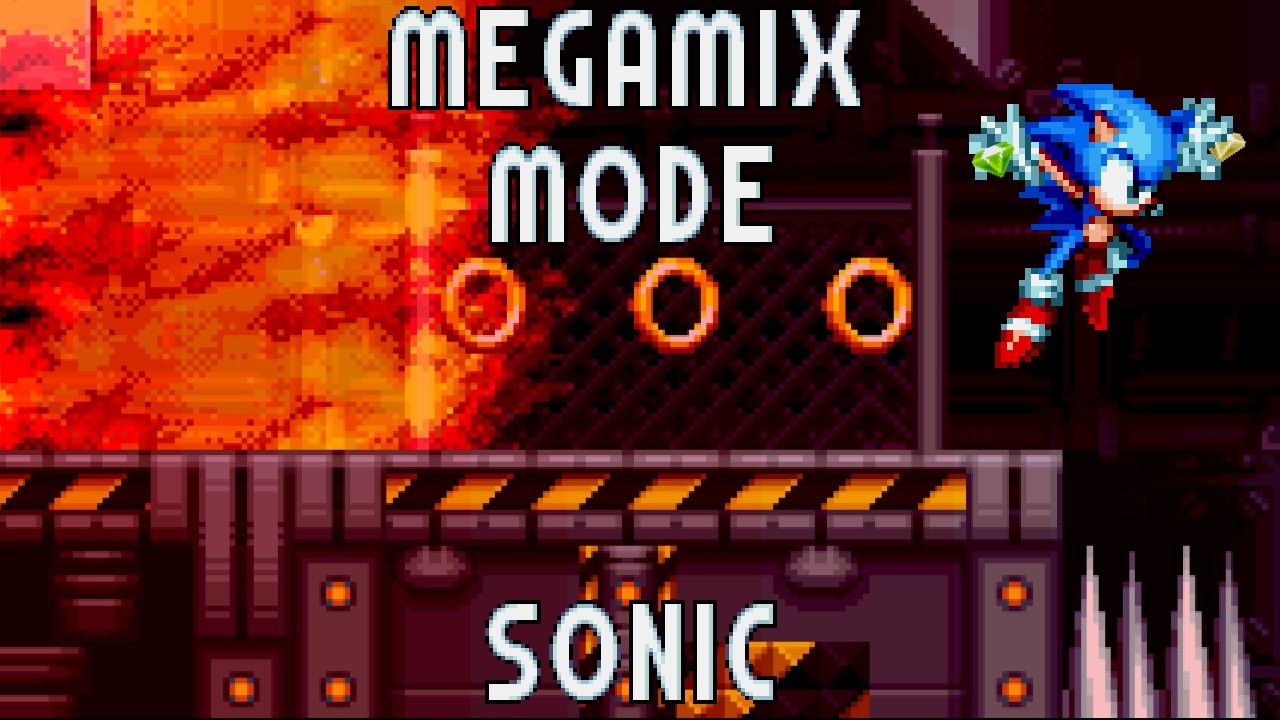 Sonic Megamix Mania: Playing as Sonic (Megamix Mode)
