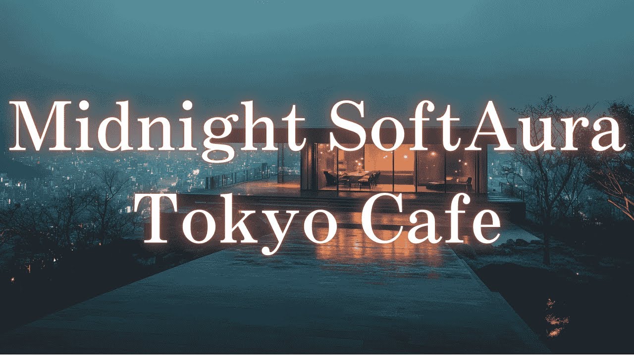 Midnight SoftAura Tokyo Cafe – Lofi Deep Focus | Cafe en Colina – Lofi para Estudiar