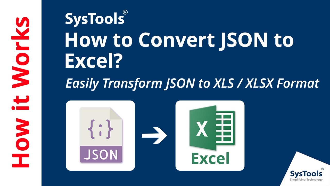 How to Convert JSON to Excel | Transform JSON File to Excel Format | JSON to XLS / XLSX Converter