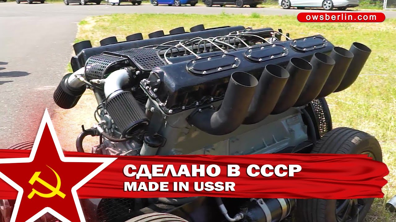 В-2 &mdash; советский быстроходный танковый двигатель | Soviet - Russian V2 T34 Battle Tank diesel engine.