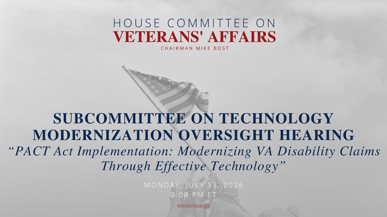 Subcommittee on Technology Modernization Oversight Hearing