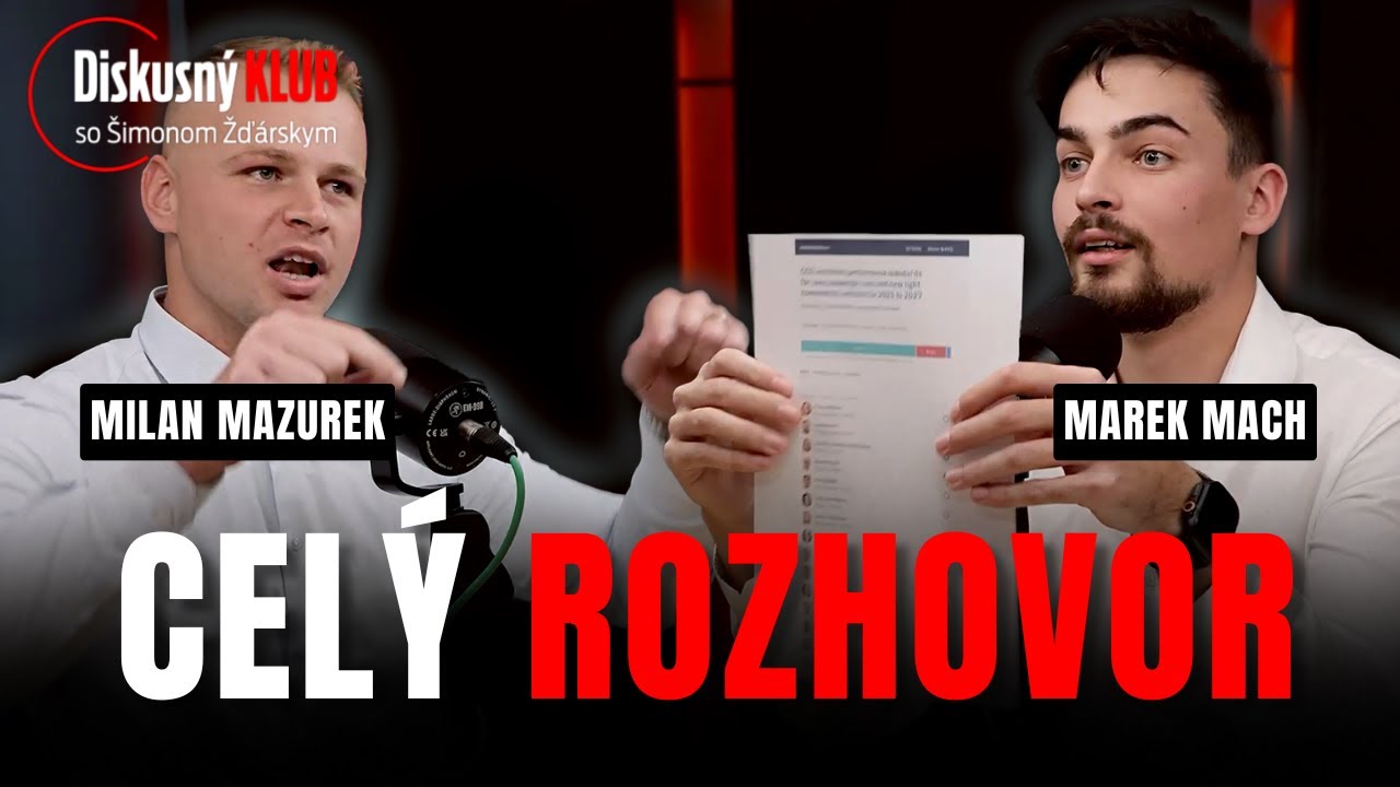 Mazurek vs. Mach: Slovn&aacute; prestrelka o extr&eacute;moch, slobode slova a &uacute;padku krajiny!