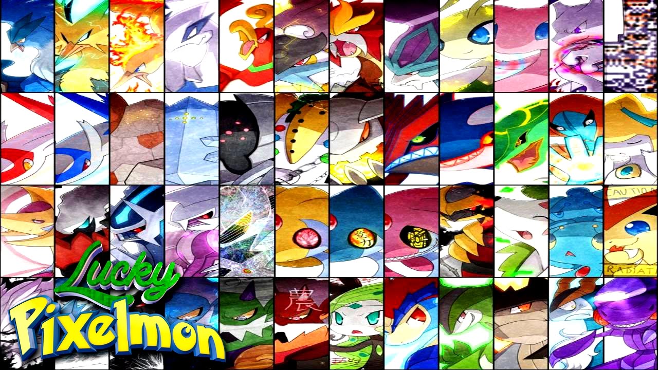 Minecraft : LUCKY PIXELMON - A MAIOR GUERRA DE POKÉMONS LENDÁRIOS !