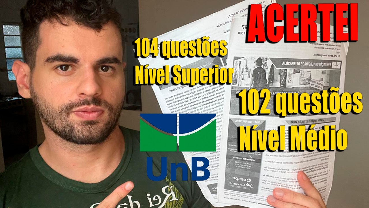 Como Fui Aprovado no Concurso da UnB em 1º Lugar (7 Melhores Estratégias)