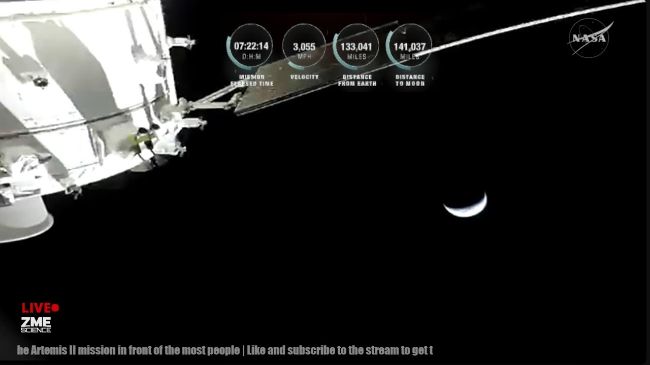 🔴Live: Artemis 2 crew heading back to Earth