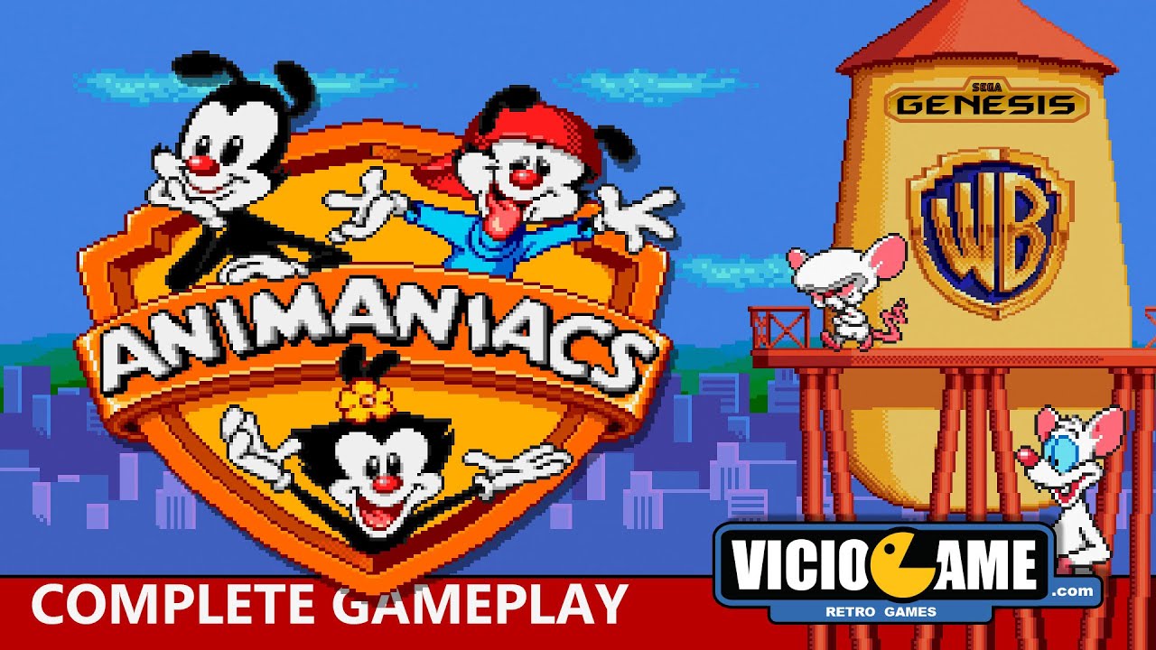🎮 Animaniacs (Mega Drive) Complete Gameplay