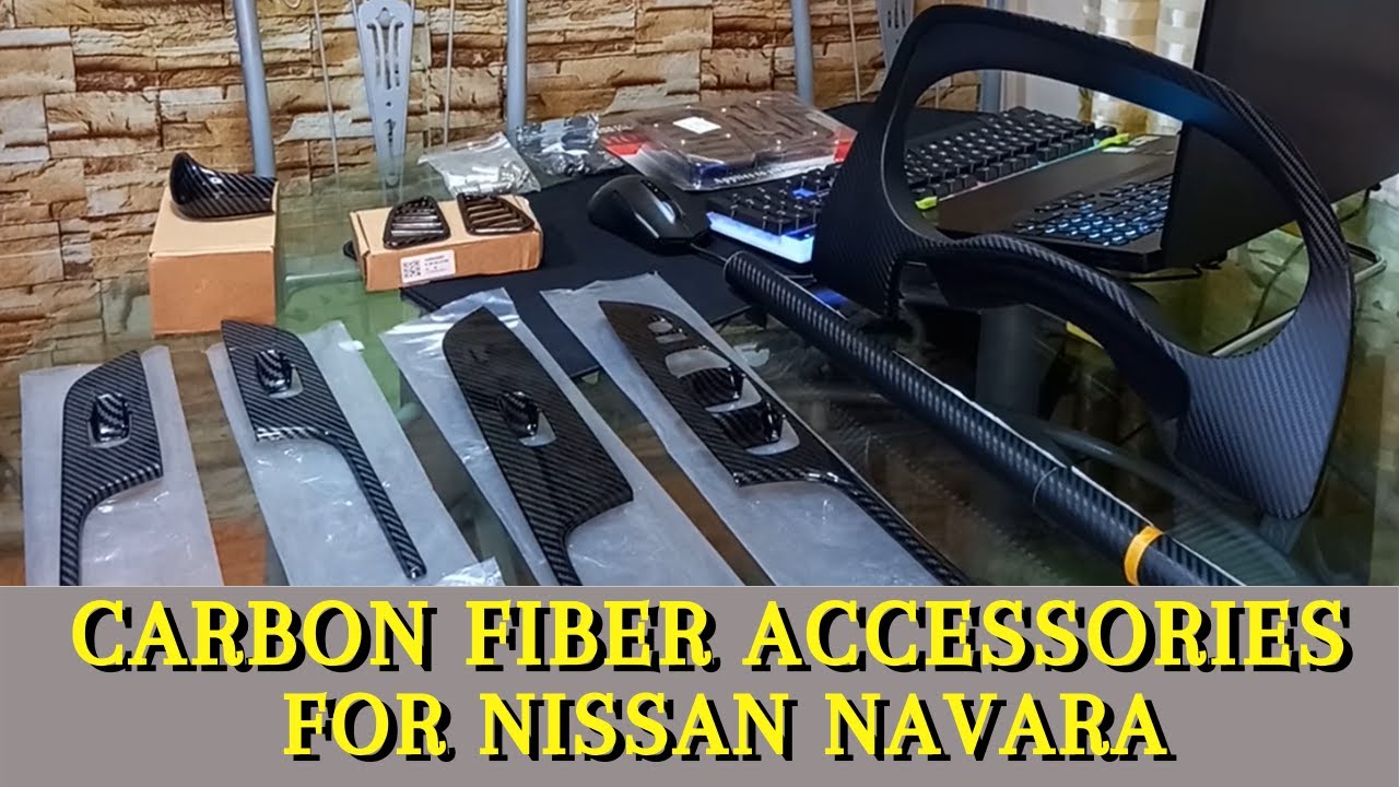 CARBON FIBER ACCESSORIES FOR NISSAN NAVARA