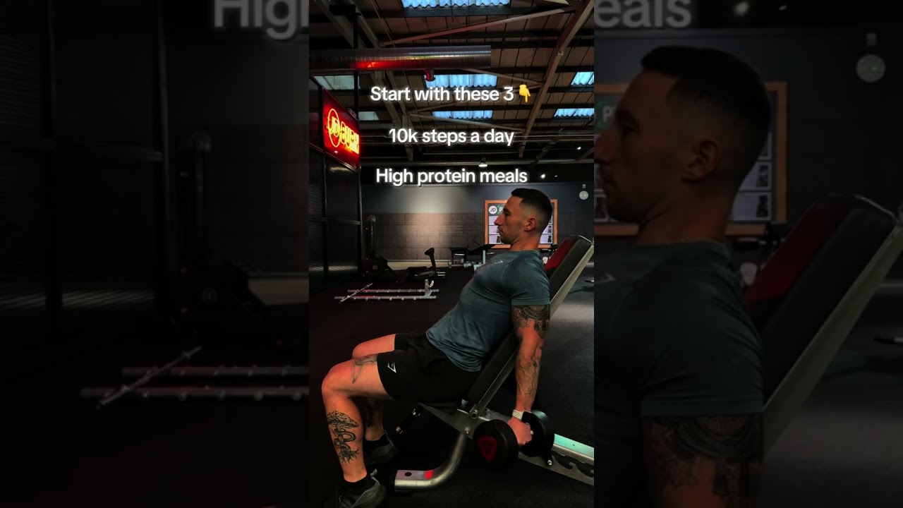 3 EASY WAYS TO START YOUR FAT LOSS JOURNEY!!