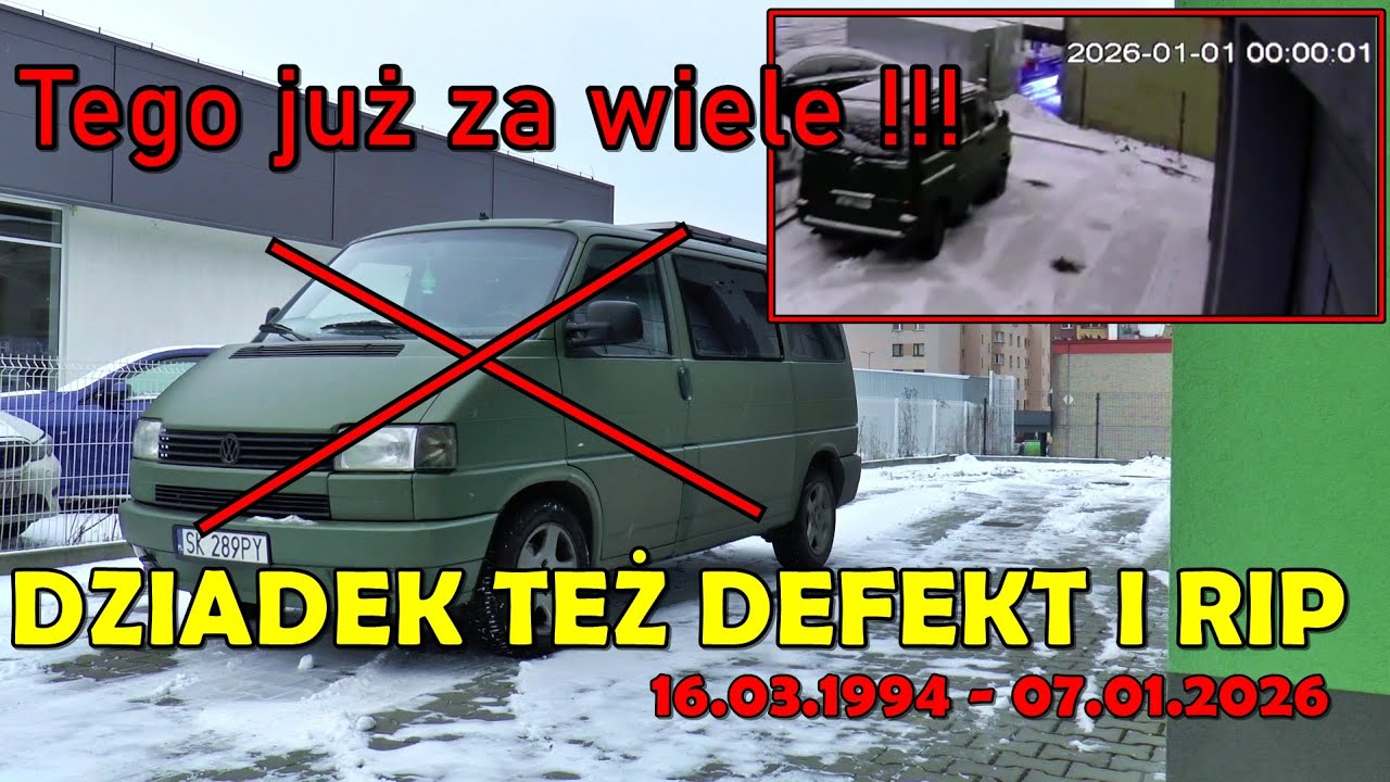Kolejny defekt, tym razem T4. Babcia & Dziadek RIP. Fatalny początek roku i szybka decyzja !