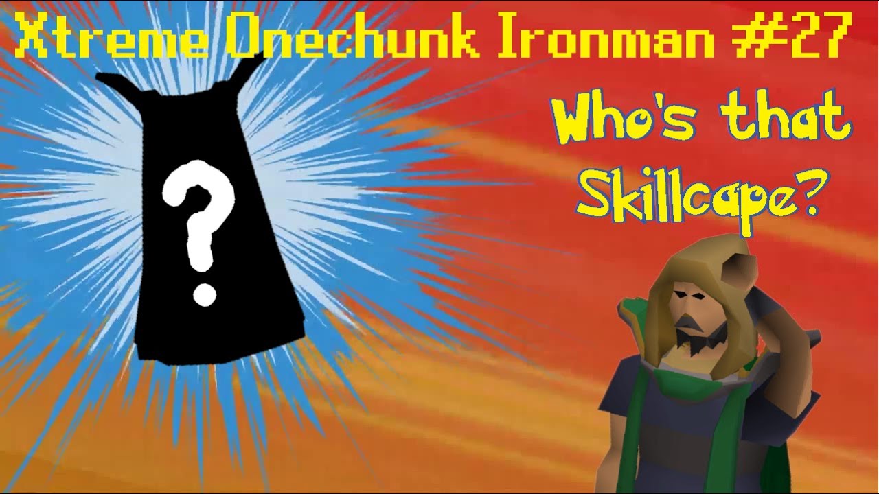 The Next Skillcape Chunk Unlocked.. | Xtreme Onechunk Ironman #27