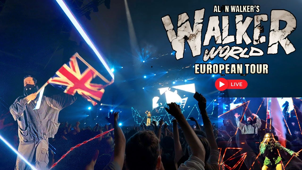 Alan Walker - London Live 🔥|| Unforgettable night #europe  tour @Alanwalkermusic