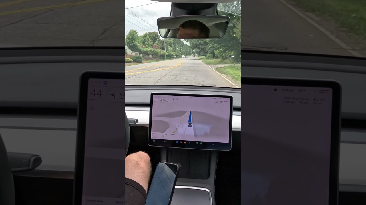 ❌Self Driving Fail🥲 #elonmusk  #fsd #fsdbeta #autopilot #magic #tesla #technology #innovation