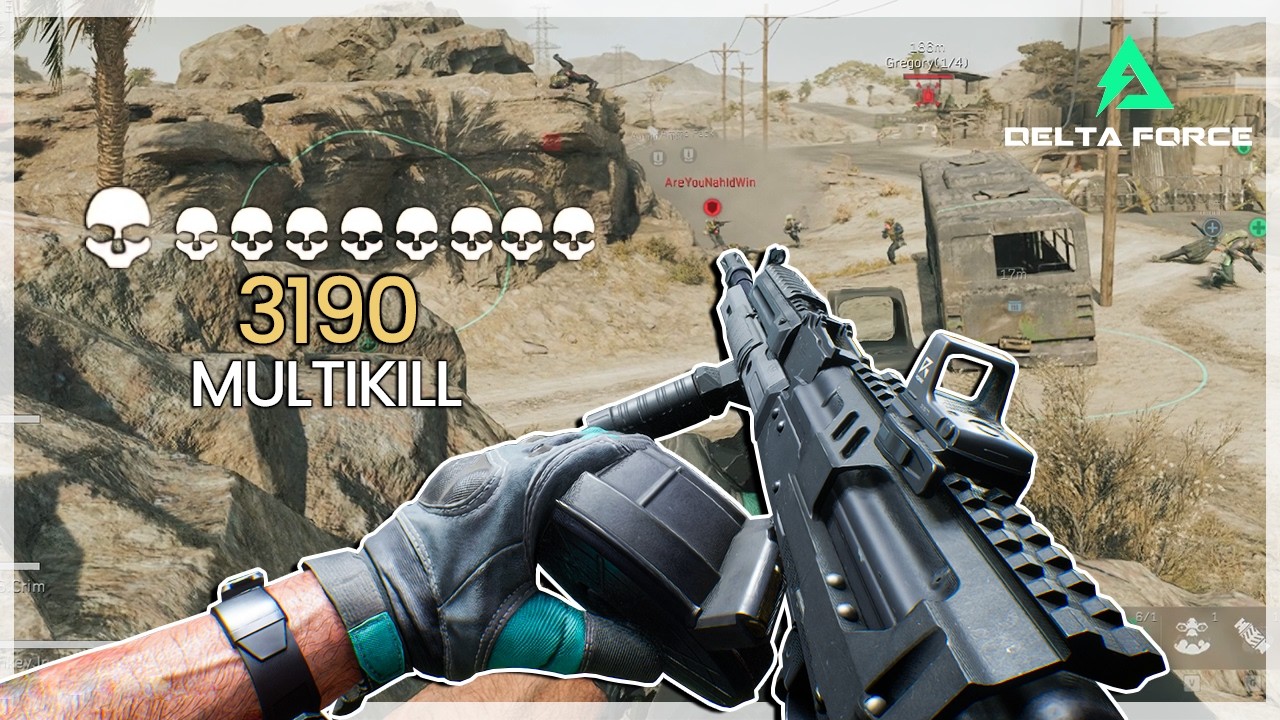 8 Minutes of Shredding with the AKS-74 in Delta Force: Hawk Ops