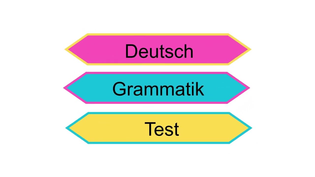 20 Aufgaben Deutsch Grammatik Test : A2 - B1