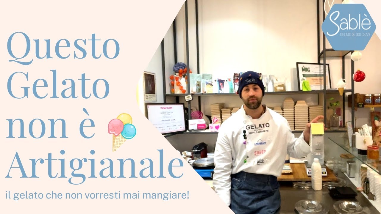 Questo non è 🍦GELATO ARTIGIANALE 🧨! 👉 + Consigli Finali ! 👈🍦