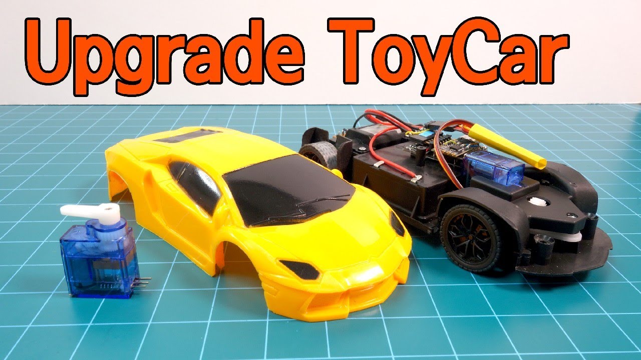 RC Car Unbox & Upgrade | Upgrade cheap toycar to RC Car | Install Servo | Upgrade Receiver and ESC
