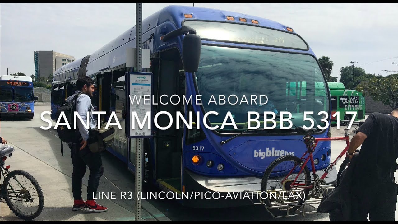 Santa Monica Big Blue Bus 2011 NABI 60-BRT CNG #5317 | Coin Lloyd's Transit Hub