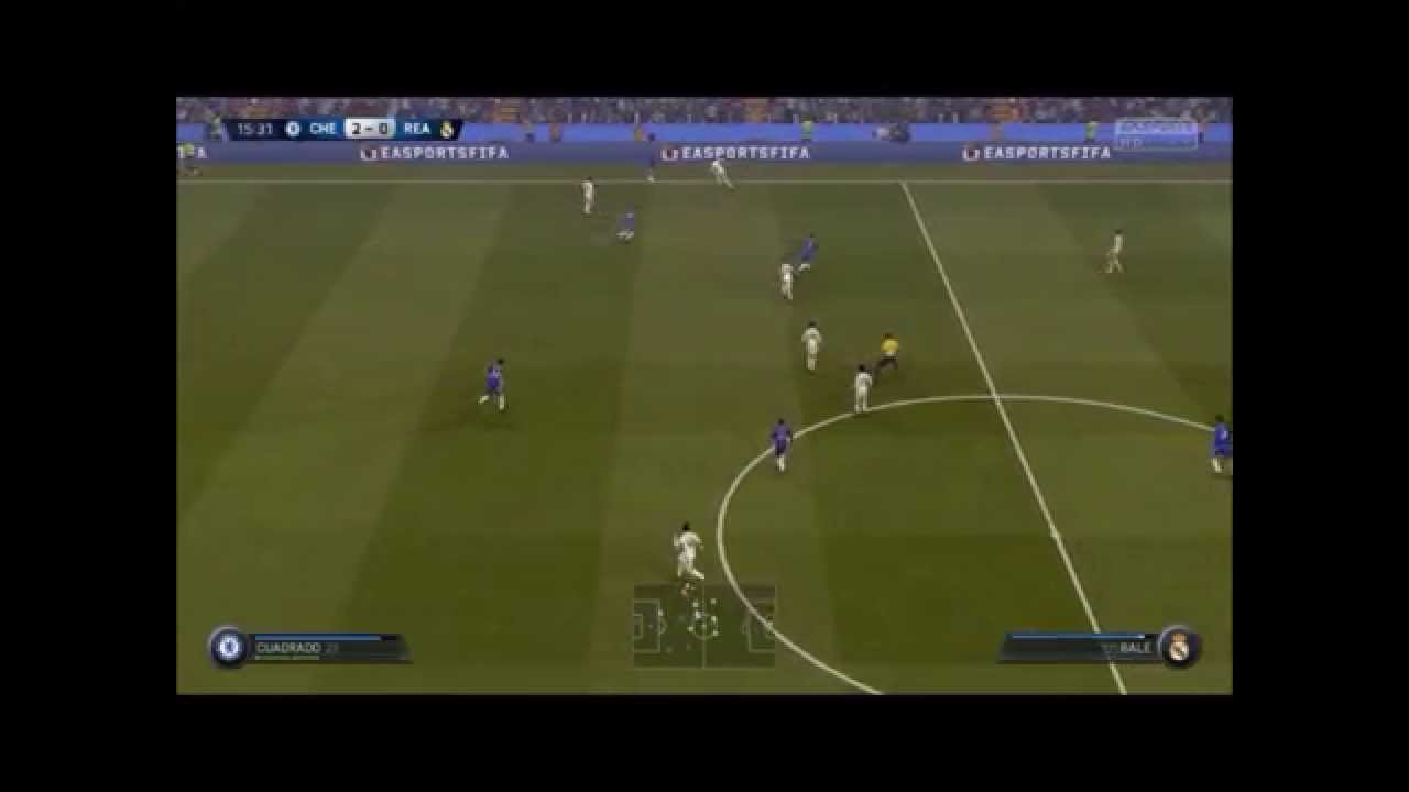 Chelsea vs Real Madrid Fifa 15 commentary and analysis