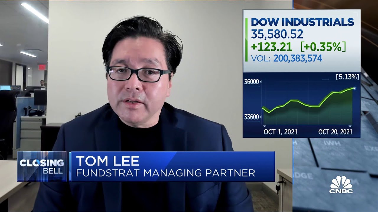 Tom Lee on why he's raising his S&P price target to 4,800