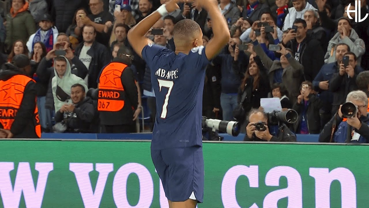 Kylian Mbappé Rare VIP Camera vs Benfica (H) (11/10/22) | 1080i HD